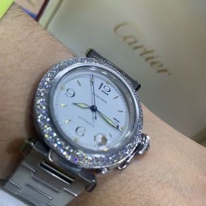 Reloj cartier auténtico